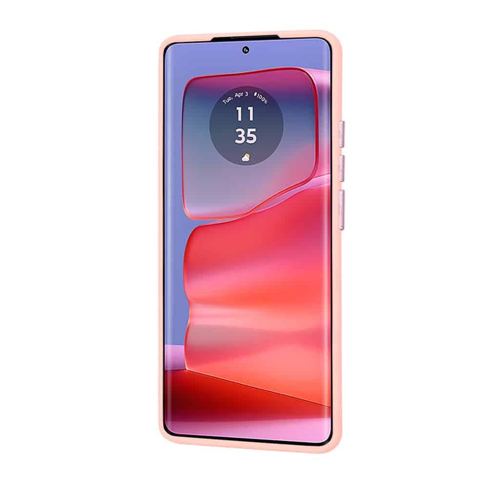 Techsuit HaloFrost Series - θήκη για Motorola Edge 50 Pro - Ροζ 2