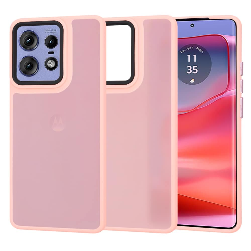 Techsuit HaloFrost Series - θήκη για Motorola Edge 50 Pro - Ροζ
