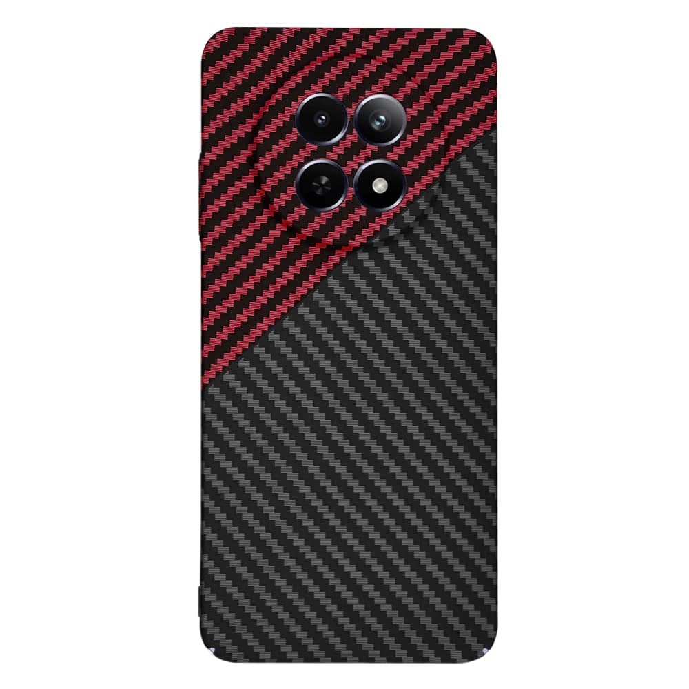 Techsuit Carbonite FiberShell - θήκη για Realme 12 / 12x - Κόκκινο 3