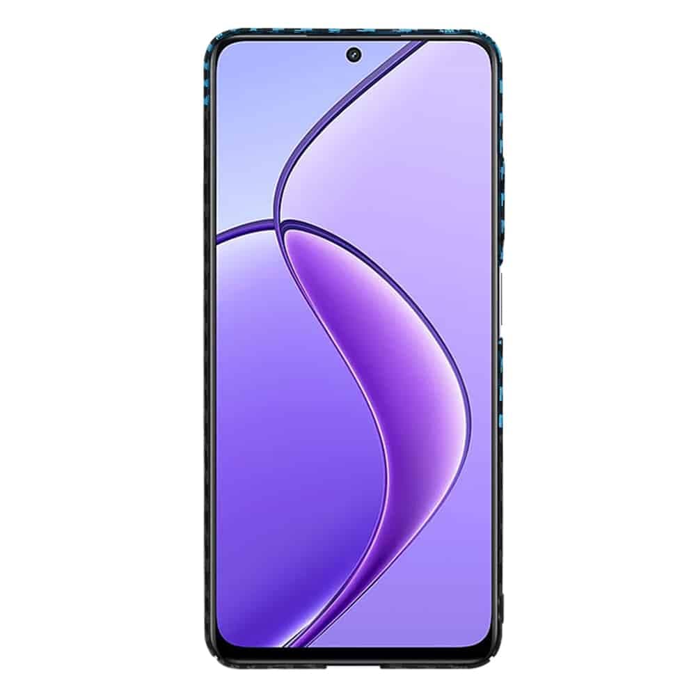 Techsuit Carbonite FiberShell - θήκη για Realme 12 / 12x - Μπλε 2