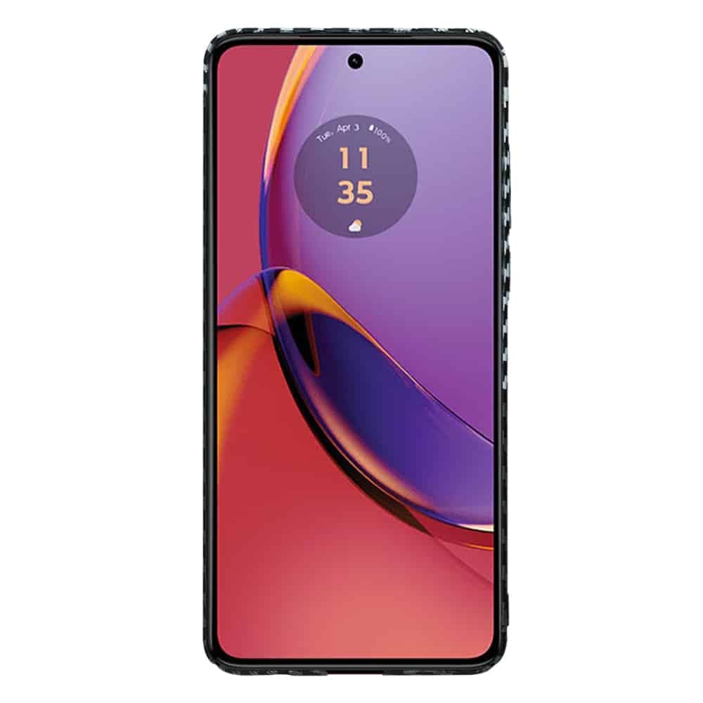 Techsuit Carbonite FiberShell - θήκη για Motorola Moto G84 - Γκρι 2