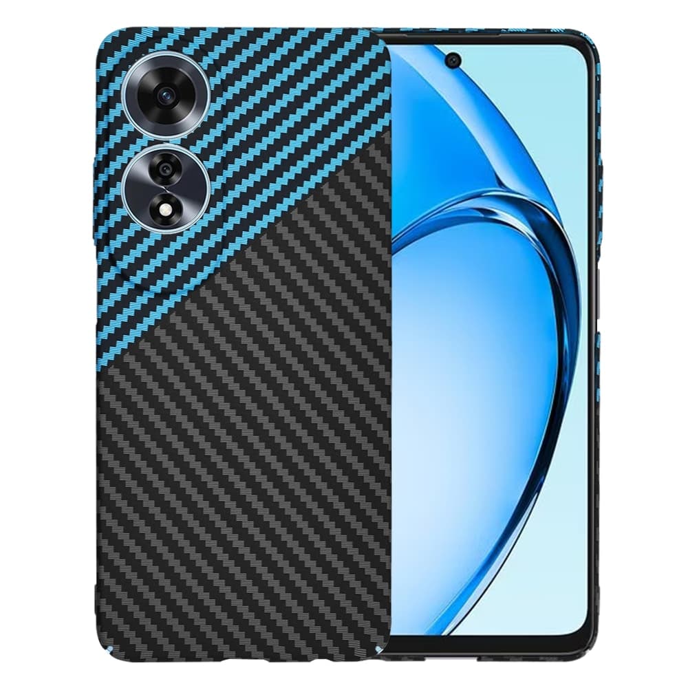 Techsuit Carbonite FiberShell - θήκη για Oppo A60 - Μπλε