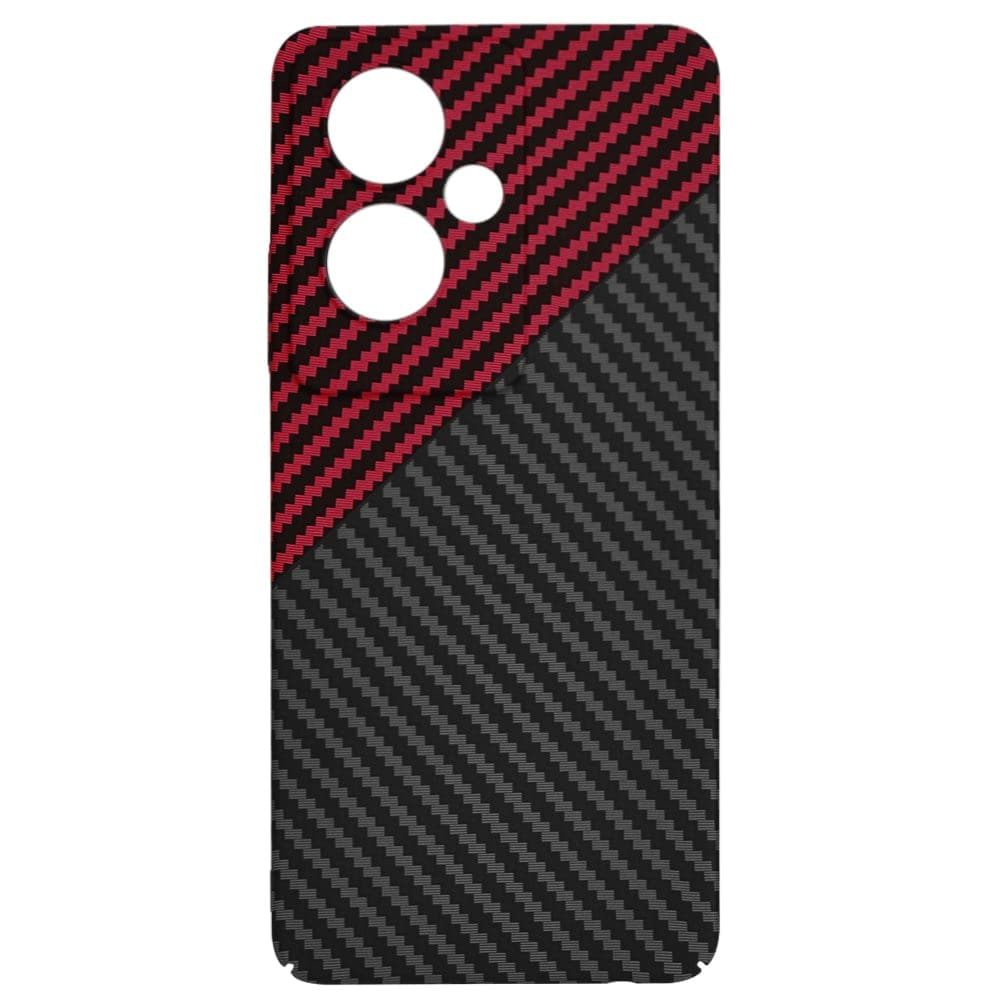 Techsuit Carbonite FiberShell - θήκη για Oppo Oneplus Nord N30 SE / A79 5G - Κόκκινο 4