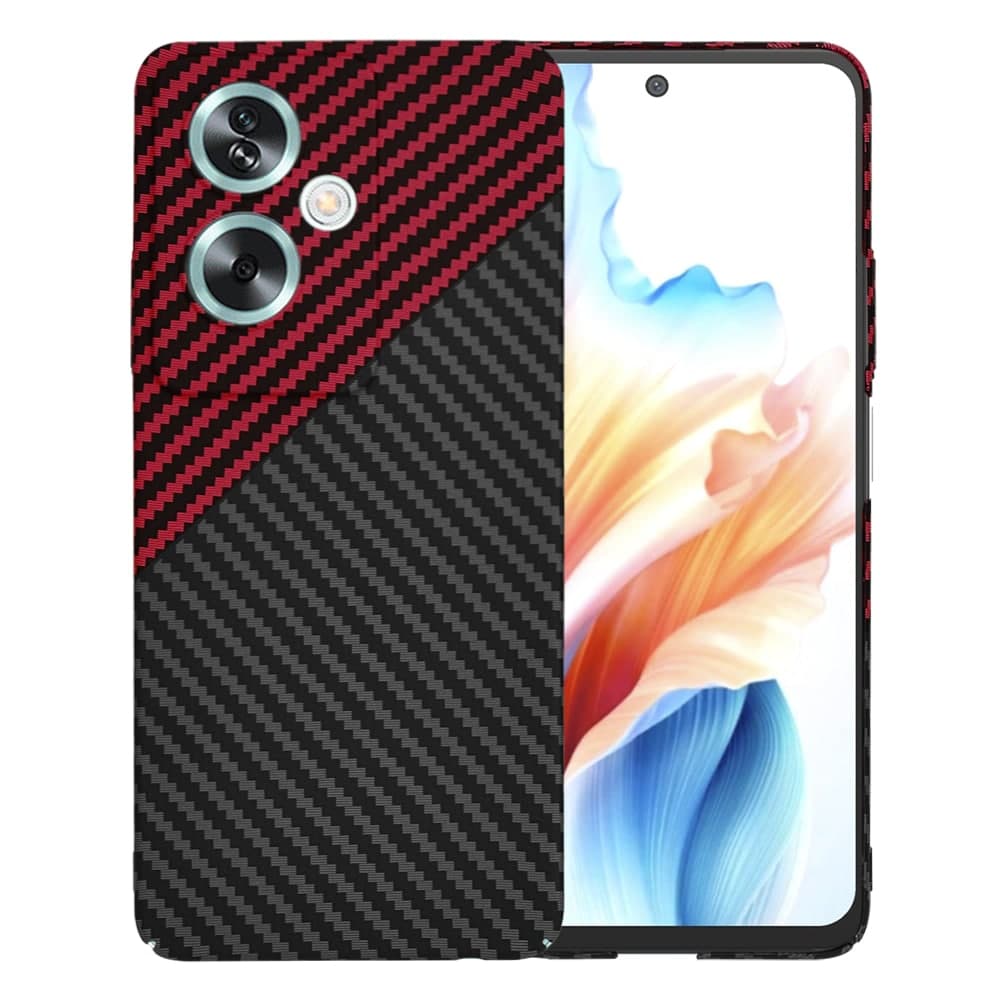Techsuit Carbonite FiberShell - θήκη για Oppo Oneplus Nord N30 SE / A79 5G - Κόκκινο