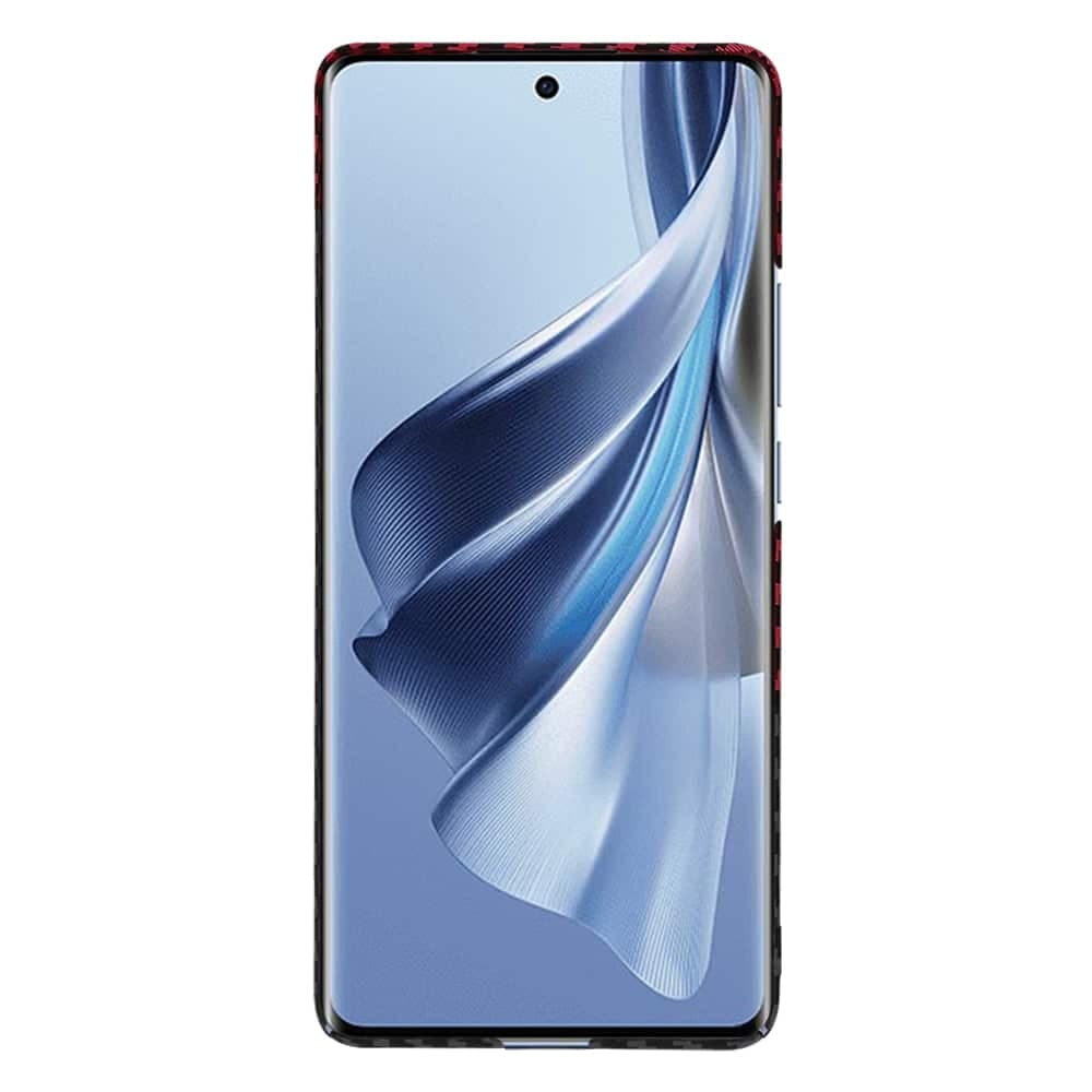 Techsuit Carbonite FiberShell - θήκη για Oppo Reno10 / Pro - Κόκκινο 2