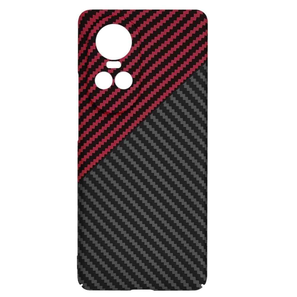 Techsuit Carbonite FiberShell - θήκη για Oppo Reno10 / Pro - Κόκκινο 4
