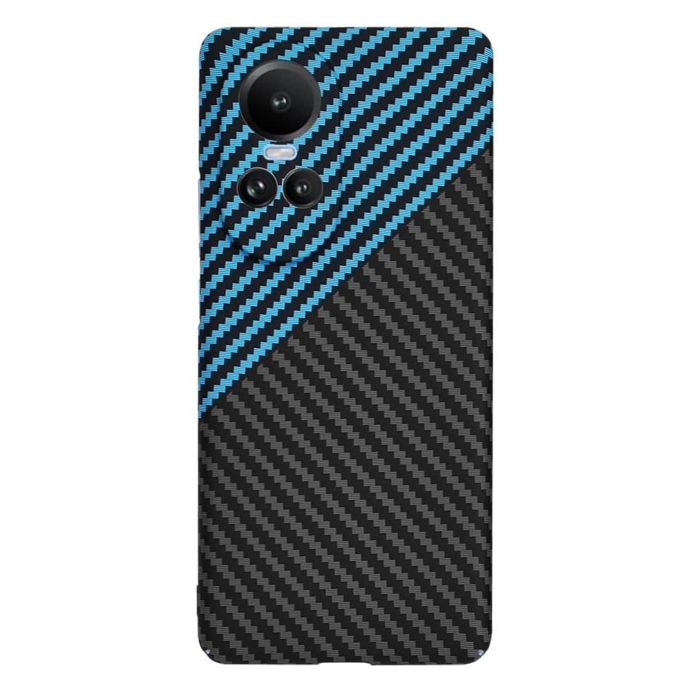 Techsuit Carbonite FiberShell - θήκη για Oppo Reno10 / Pro - Μπλε 3