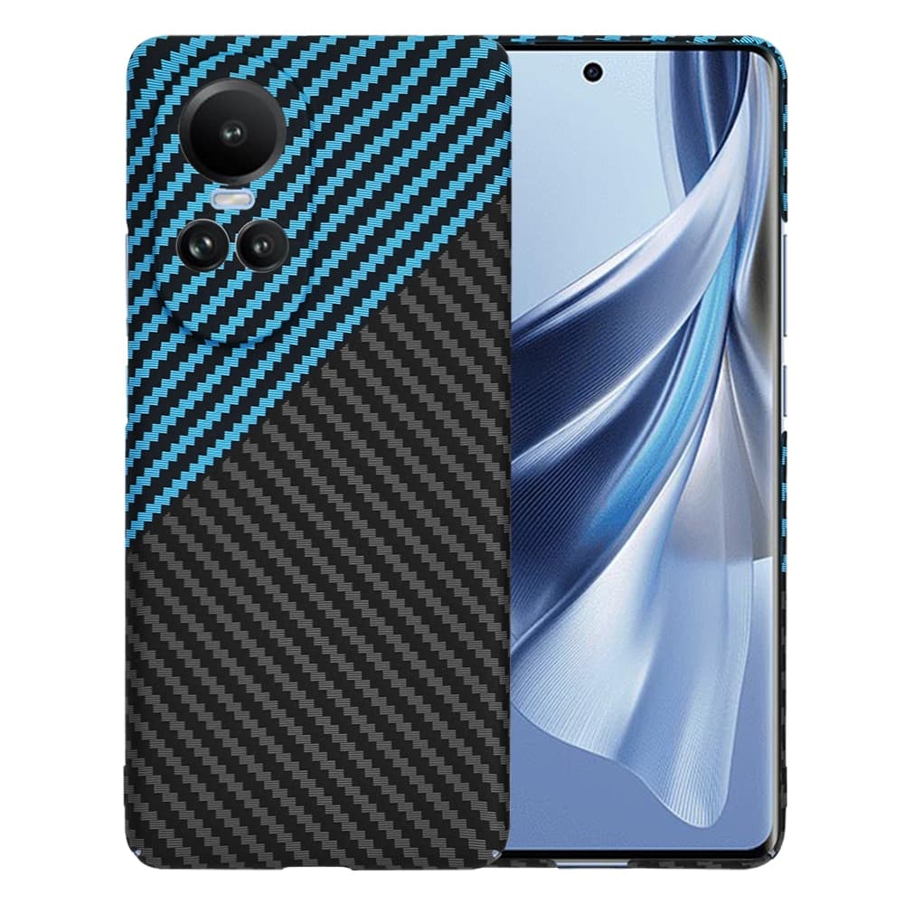 Techsuit Carbonite FiberShell - θήκη για Oppo Reno10 / Pro - Μπλε