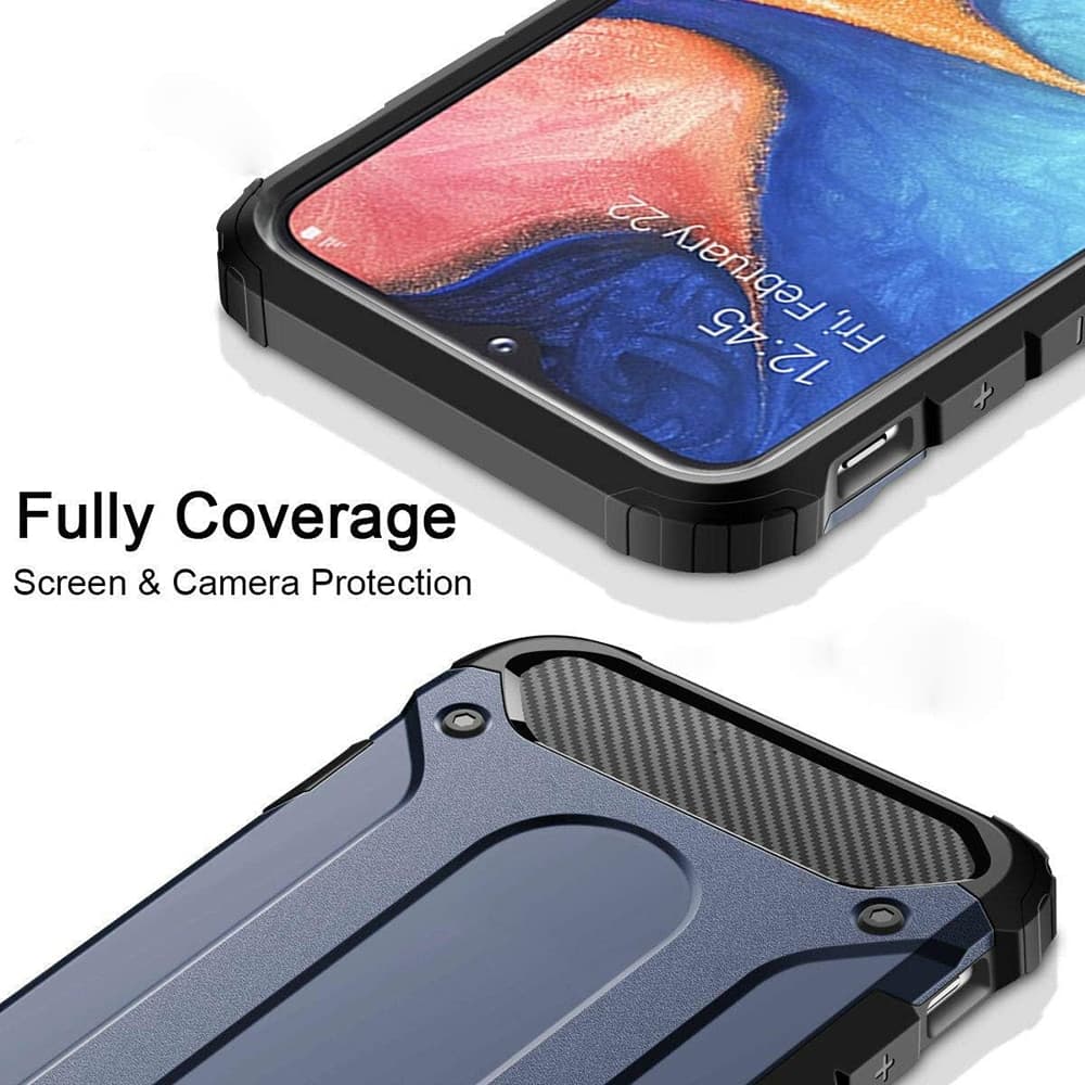 Techsuit Hybrid Armor - θήκη για Samsung Galaxy A40 - Μαύρο 4