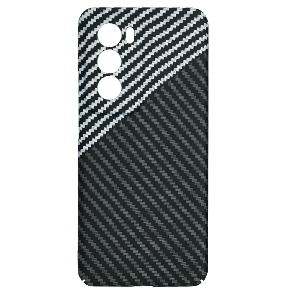 Techsuit Carbonite FiberShell - θήκη για Oppo Reno12 - Γκρι 4