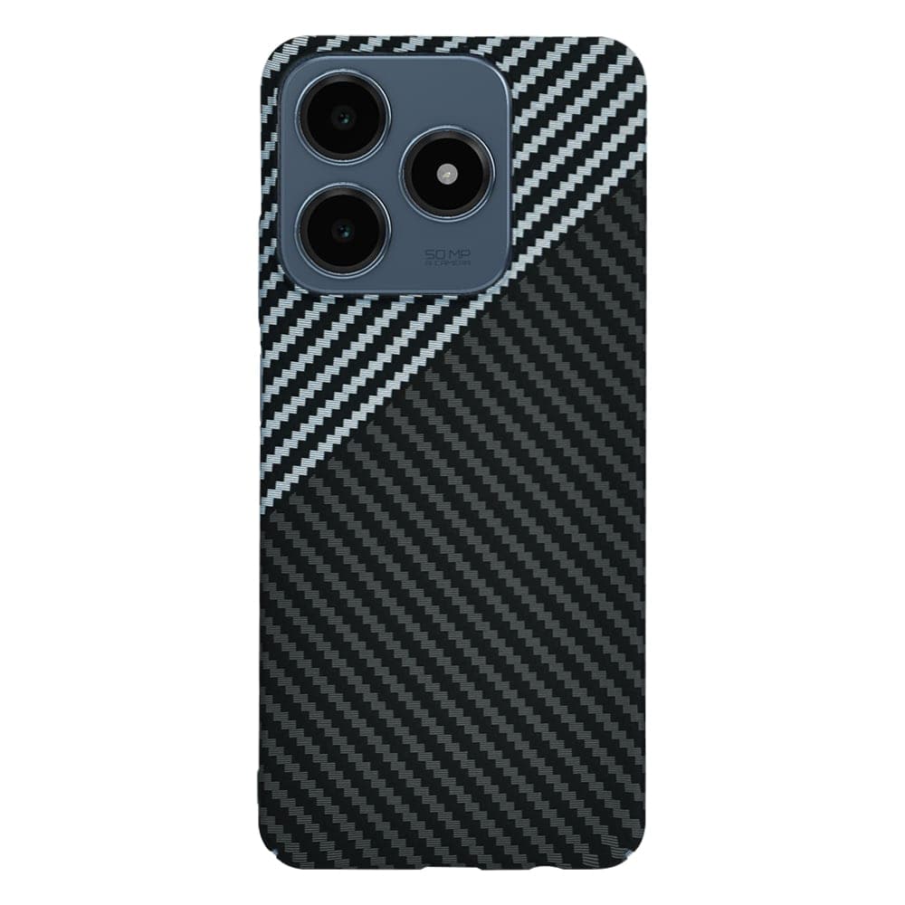 Techsuit Carbonite FiberShell - θήκη για Realme C61 / C63 - Γκρι 3