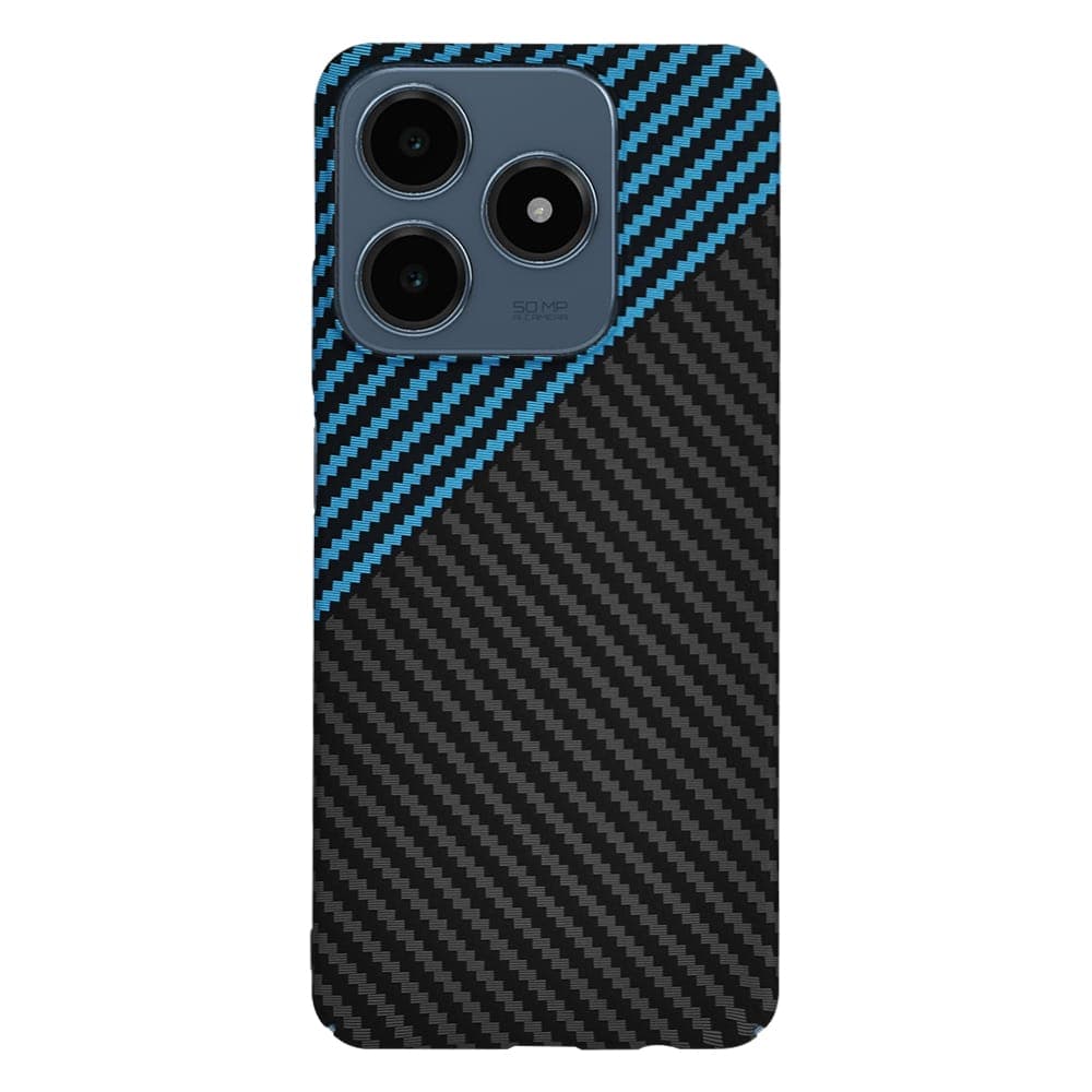 Techsuit Carbonite FiberShell - θήκη για Realme C61 / C63 - Μπλε 3