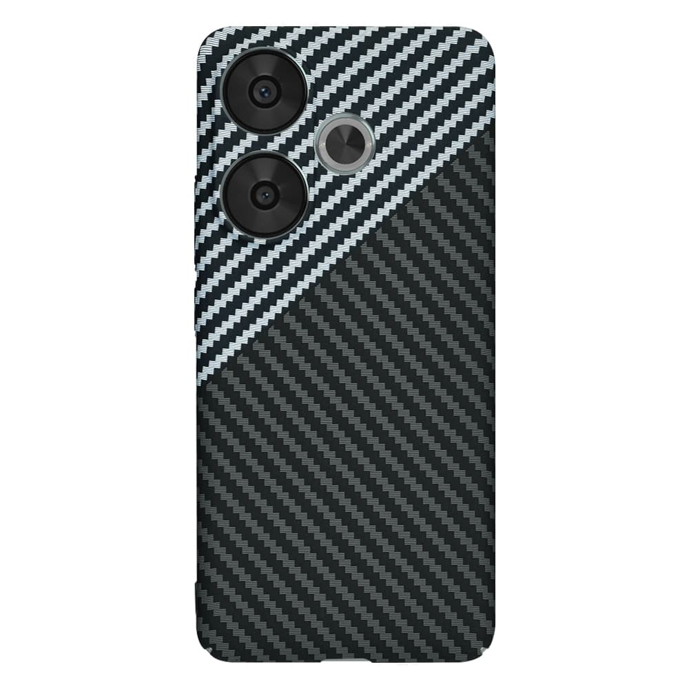 Techsuit Carbonite FiberShell - θήκη για Xiaomi Poco F6 - Γκρι 3