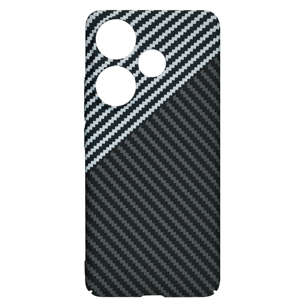 Techsuit Carbonite FiberShell - θήκη για Xiaomi Poco F6 - Γκρι 4