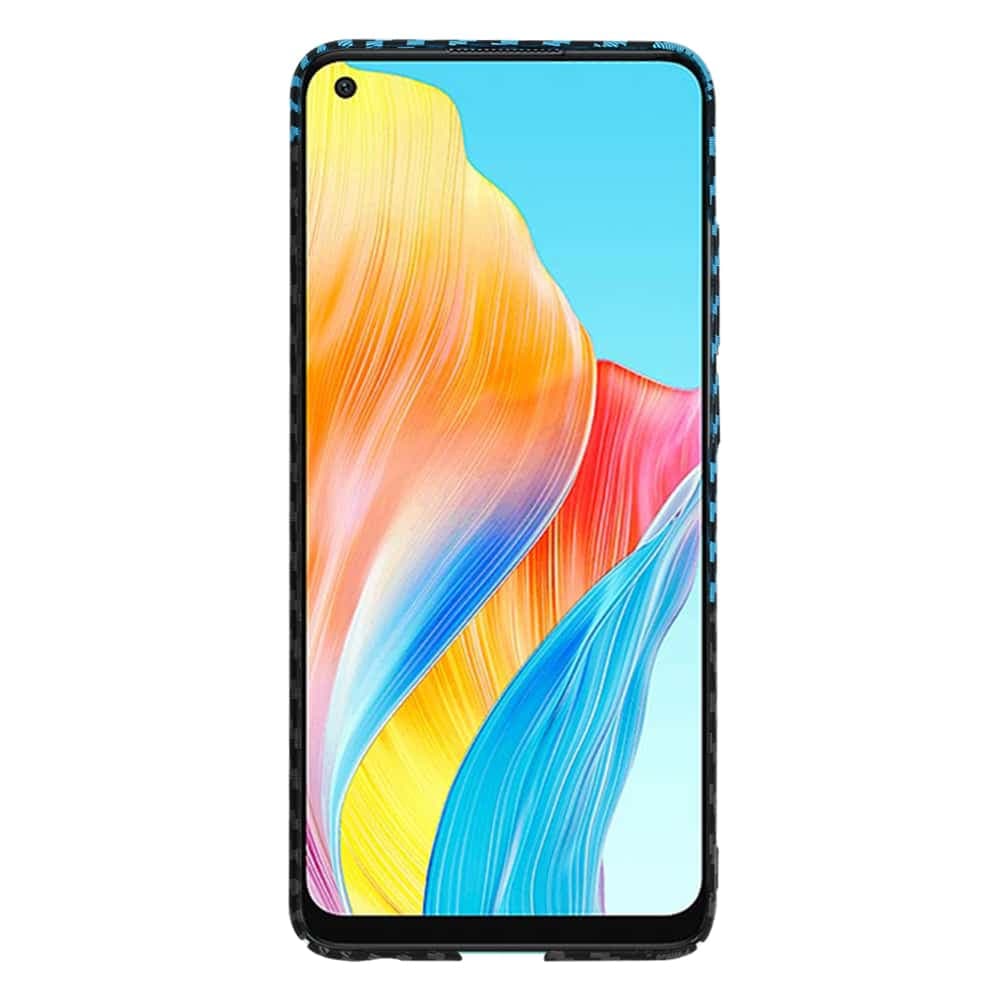Techsuit Carbonite FiberShell - θήκη για Oppo A78 - Μπλε 2