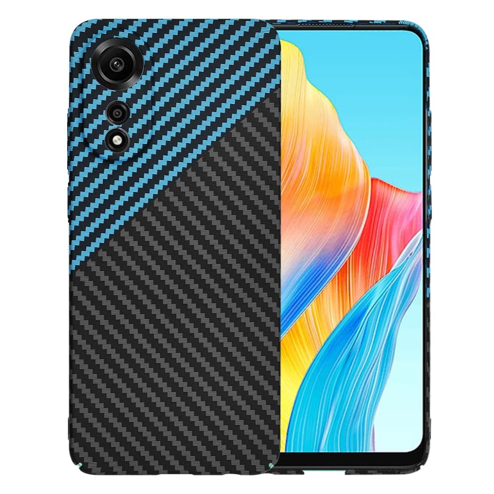 Techsuit Carbonite FiberShell - θήκη για Oppo A78 - Μπλε