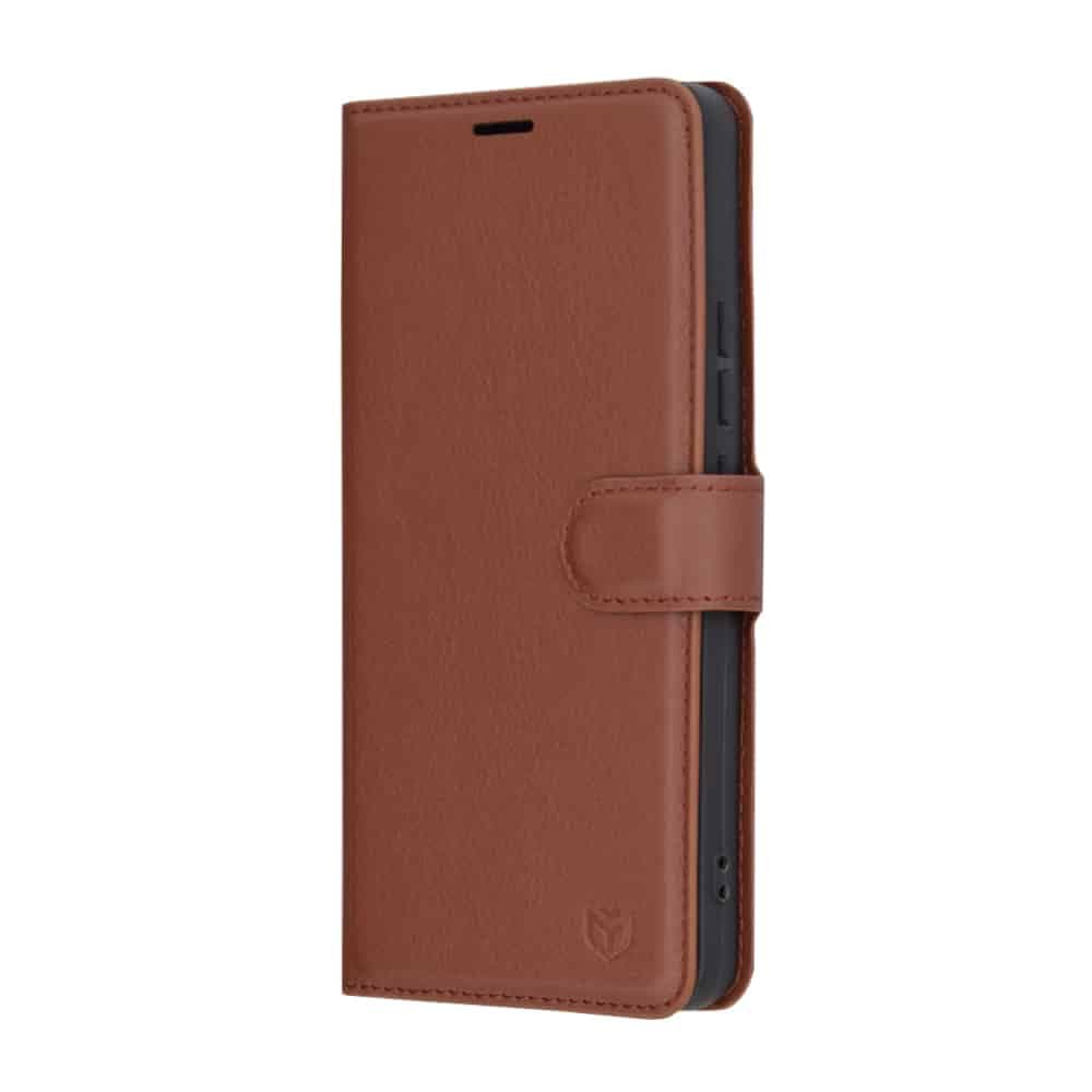 Techsuit Leather Folio - θήκη για Xiaomi 14T Pro - Καφέ 4