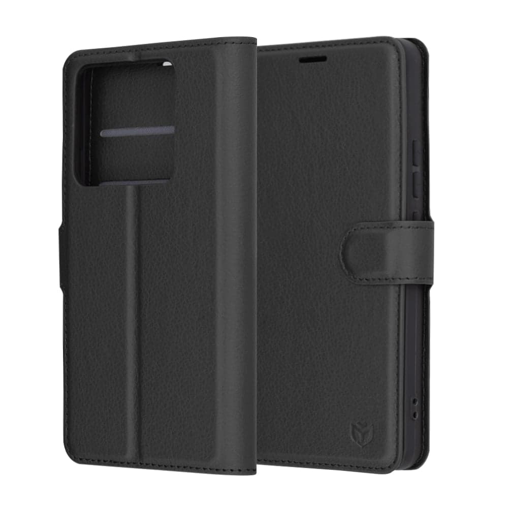Techsuit Leather Folio - θήκη για Xiaomi 14T Pro - Μαύρο 6
