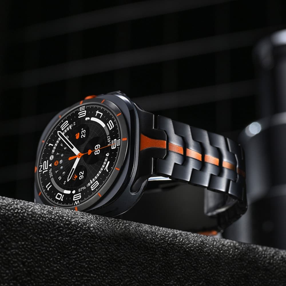 Techsuit - Watchband (W063) - Samsung Galaxy Watch Ultra 47mm - Titanium 4