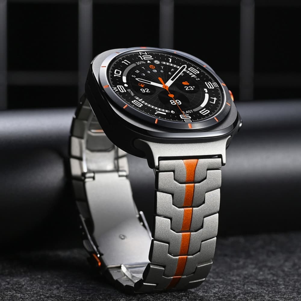 Techsuit - Watchband (W063) - Samsung Galaxy Watch Ultra 47mm - Titanium 5