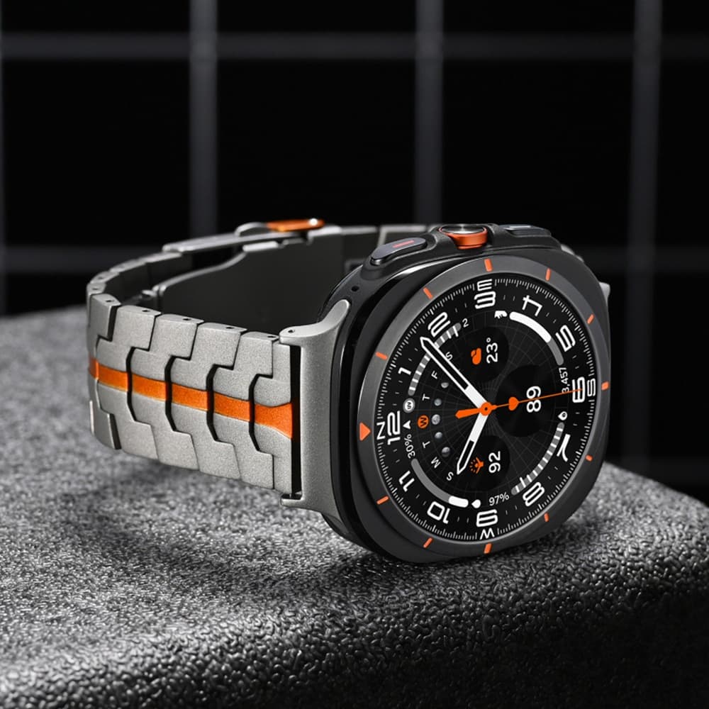 Techsuit - Watchband (W063) - Samsung Galaxy Watch Ultra 47mm - Titanium 6