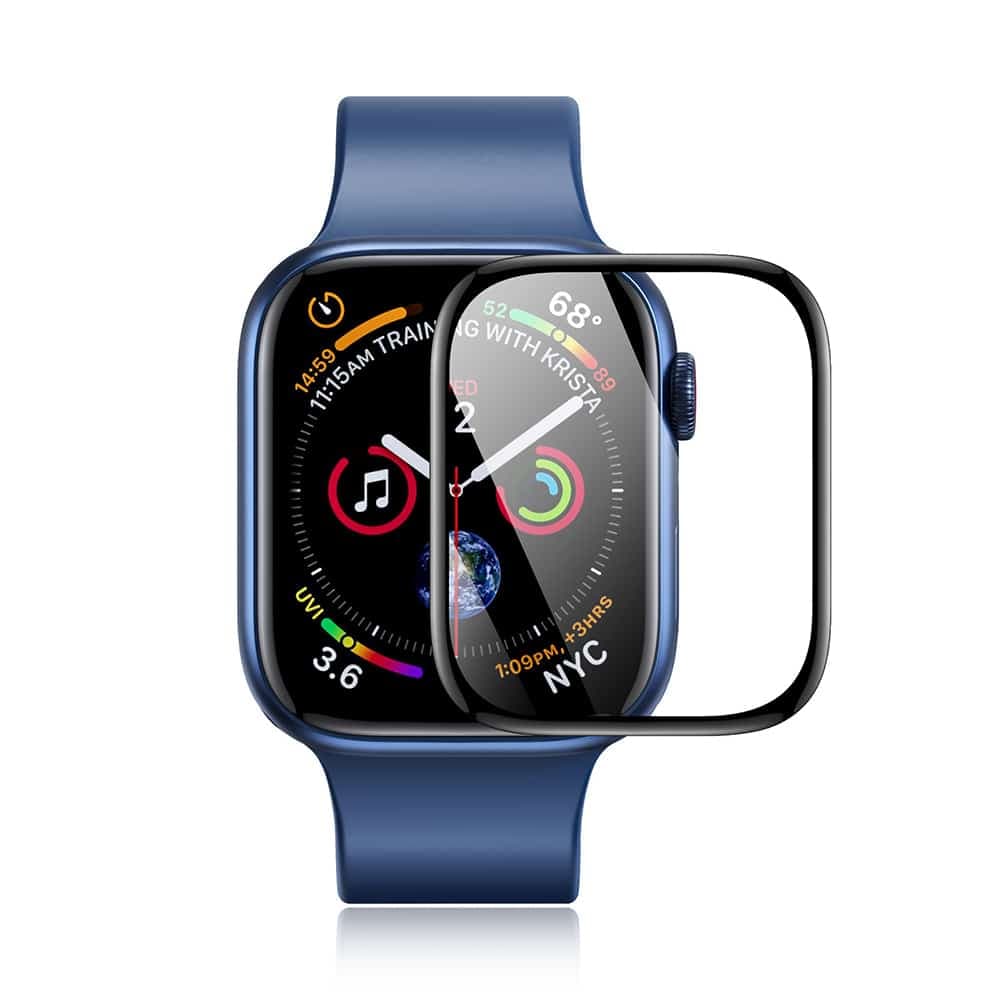 Dux Ducis - Pmma Screen Protector Series (2 pack) - Apple Watch 7 / 8 / 9 (41mm) - Black 2