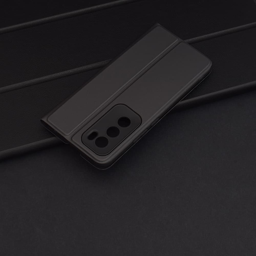 Techsuit Magskin Book - θήκη για Oppo Reno12 - Μαύρο 2