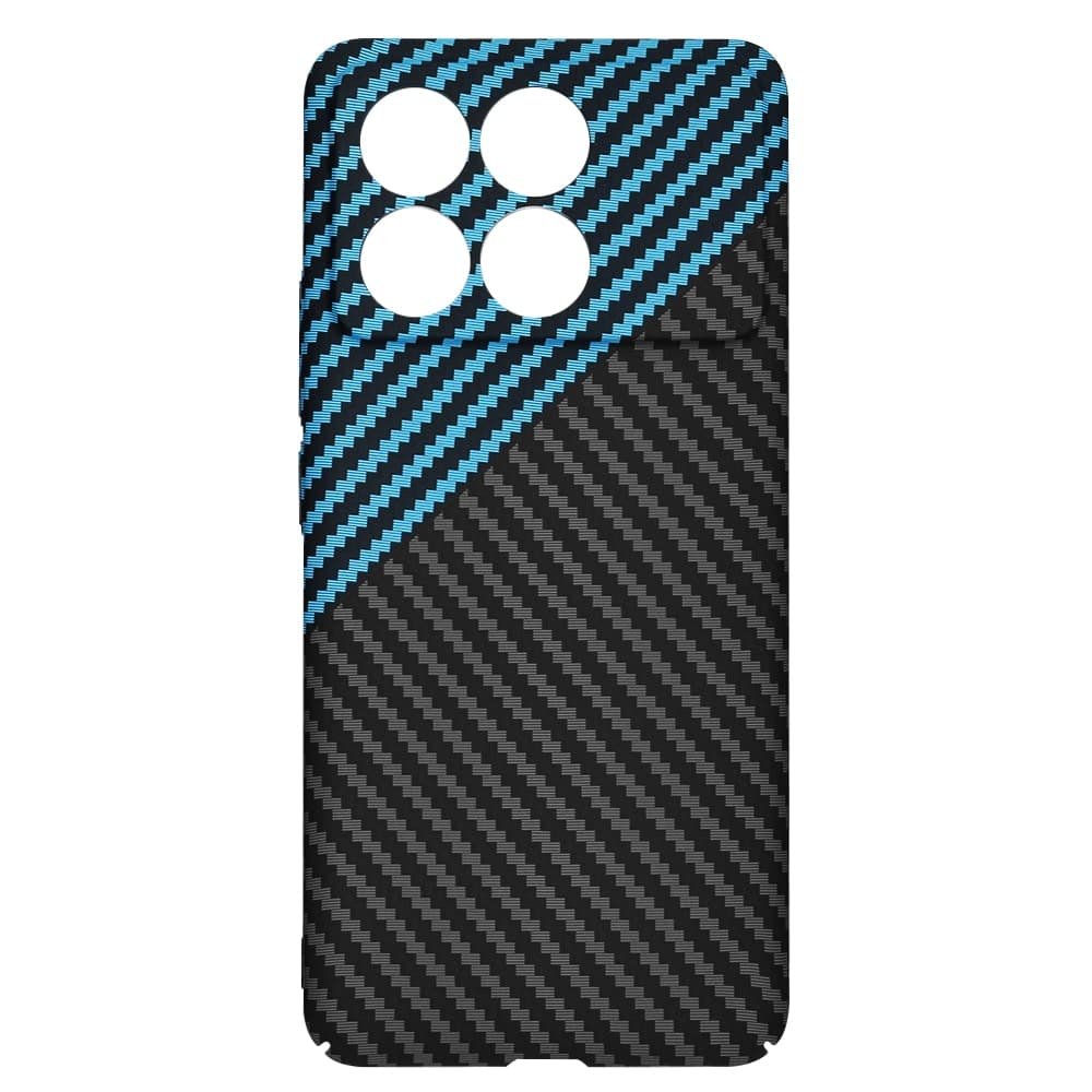Techsuit Carbonite FiberShell - θήκη για Xiaomi Poco F6 Pro - Μπλε 4