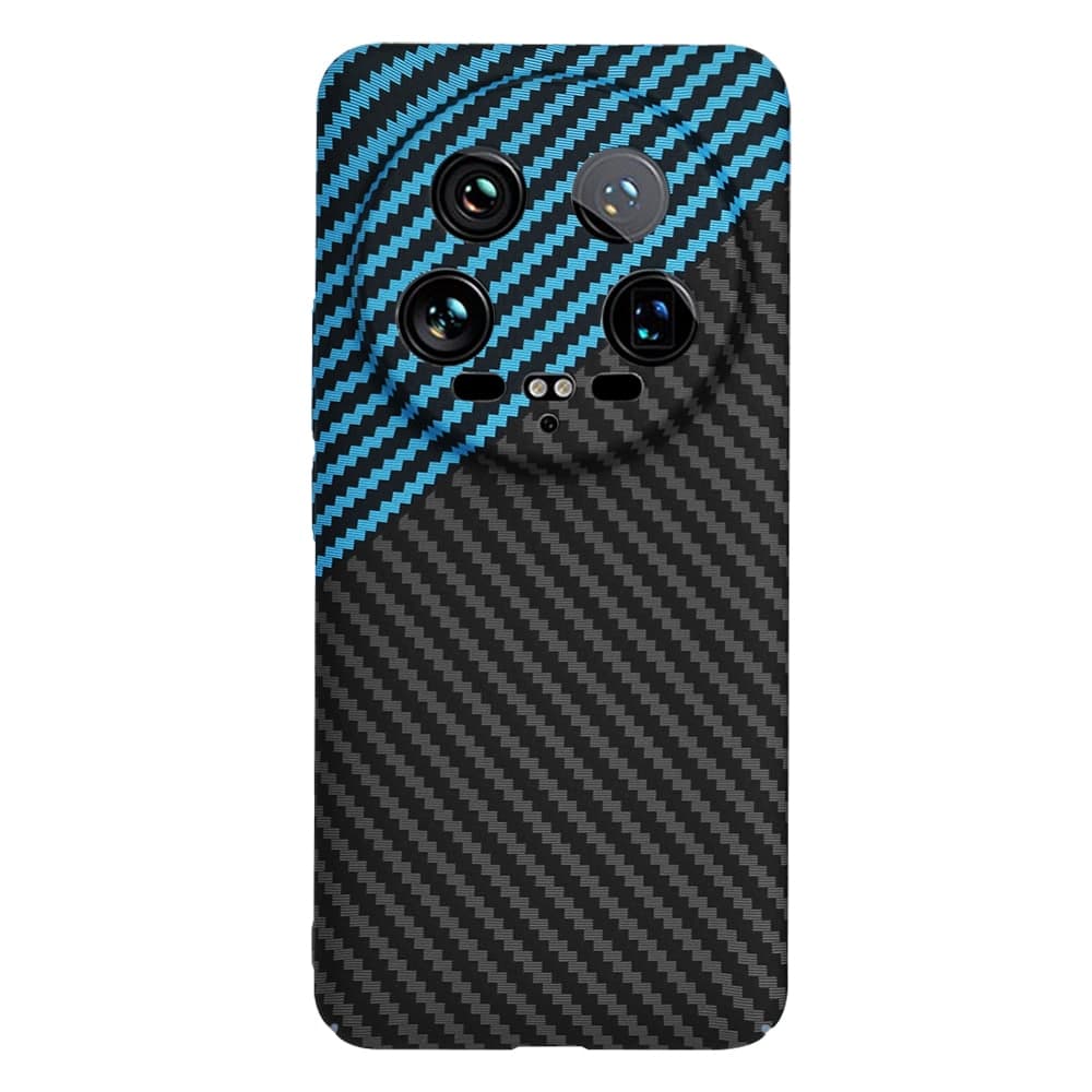 Techsuit Carbonite FiberShell - θήκη για Xiaomi 14 Ultra - Μπλε 3