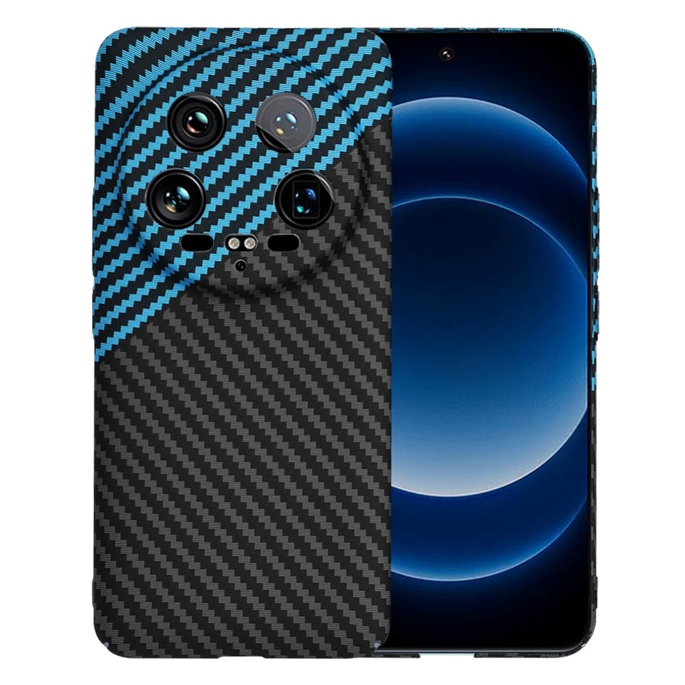 Techsuit Carbonite FiberShell - θήκη για Xiaomi 14 Ultra - Μπλε
