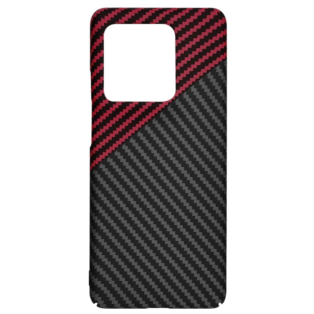 Techsuit Carbonite FiberShell - θήκη για Motorola Edge 50 Ultra - Κόκκινο 4