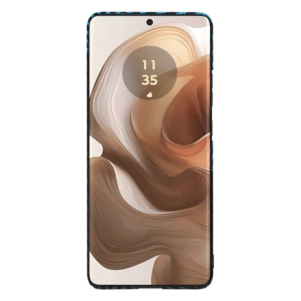 Techsuit Carbonite FiberShell - θήκη για Motorola Edge 50 Ultra - Μπλε 2