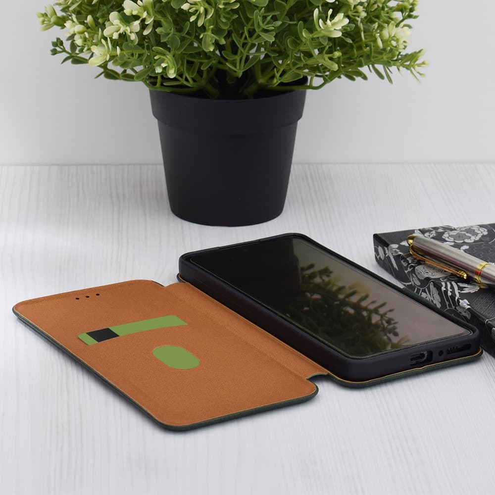 Techsuit Safe Wallet Plus - θήκη για Xiaomi Poco F6 Pro - Πράσινο 3