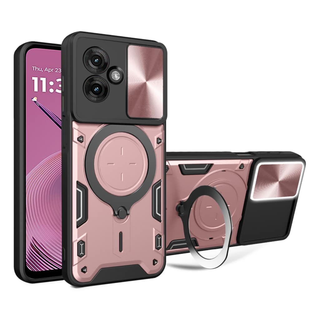 Techsuit CamGuard Pro - θήκη για Motorola Moto G55 - Ροζ