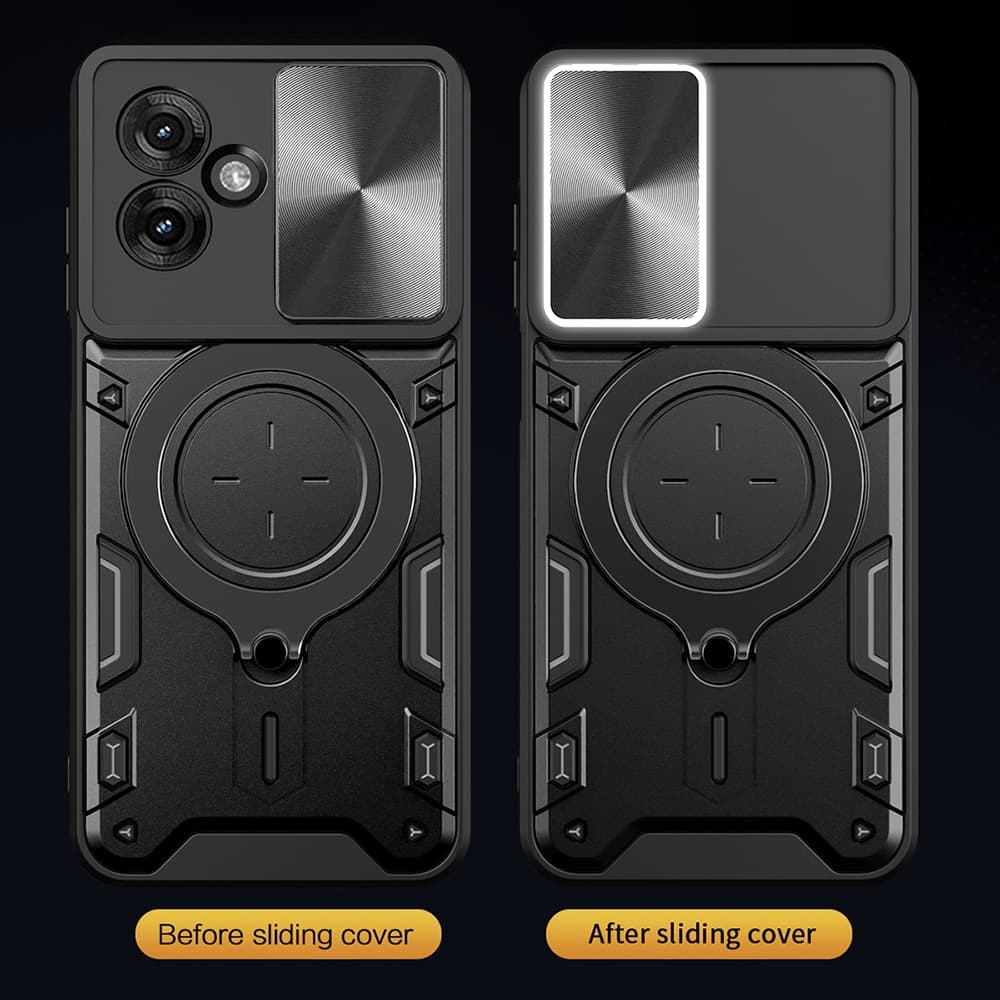 Techsuit CamGuard Pro - θήκη για Motorola Moto G55 - Πολύχρωμο 3