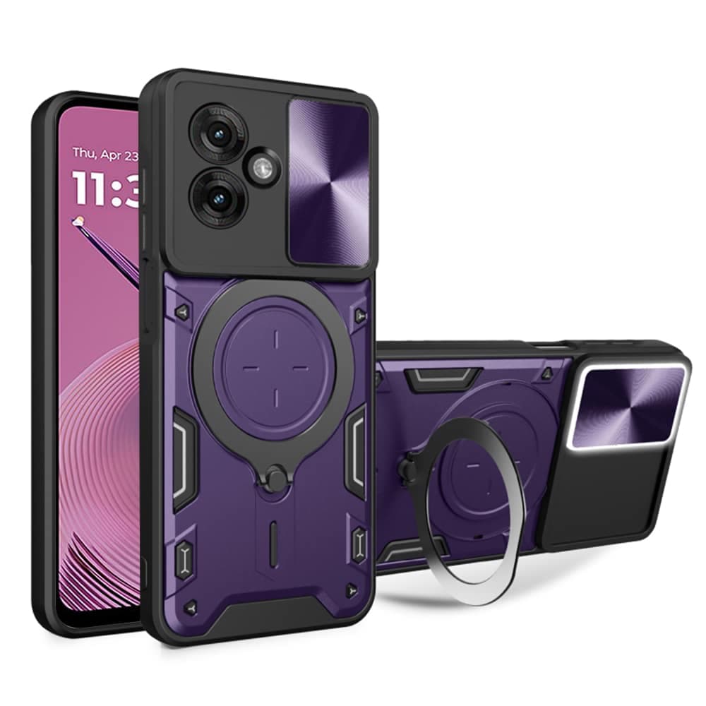 Techsuit CamGuard Pro - θήκη για Motorola Moto G55 - Πολύχρωμο