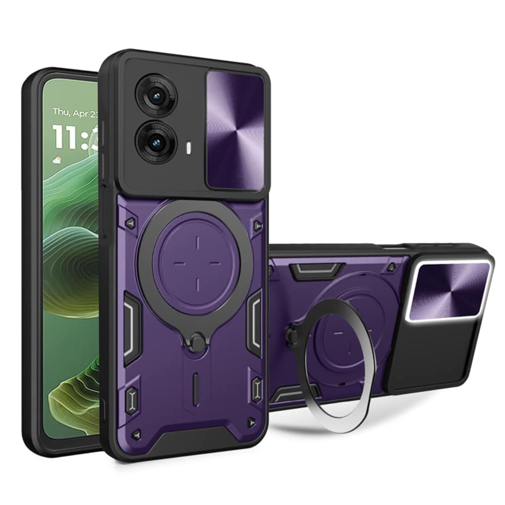 Techsuit CamGuard Pro - θήκη για Motorola Moto G35 - Πολύχρωμο