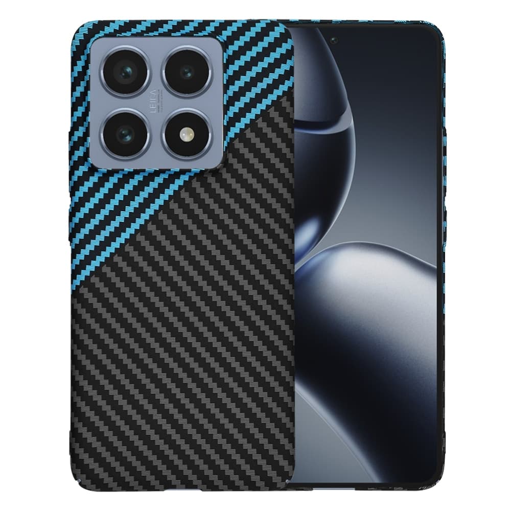 Techsuit Carbonite FiberShell - θήκη για Xiaomi 14T Pro - Μπλε