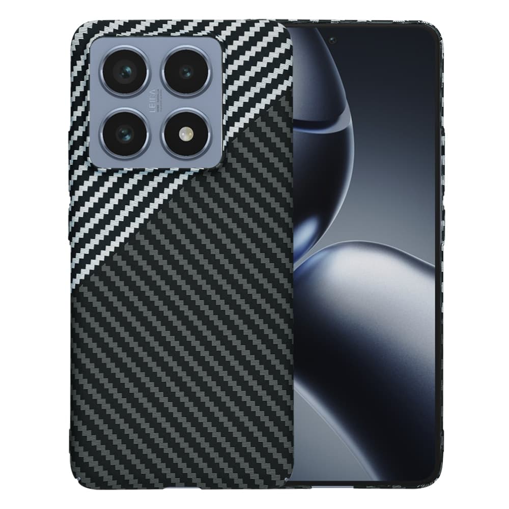 Techsuit Carbonite FiberShell - θήκη για Xiaomi 14T Pro - Γκρι