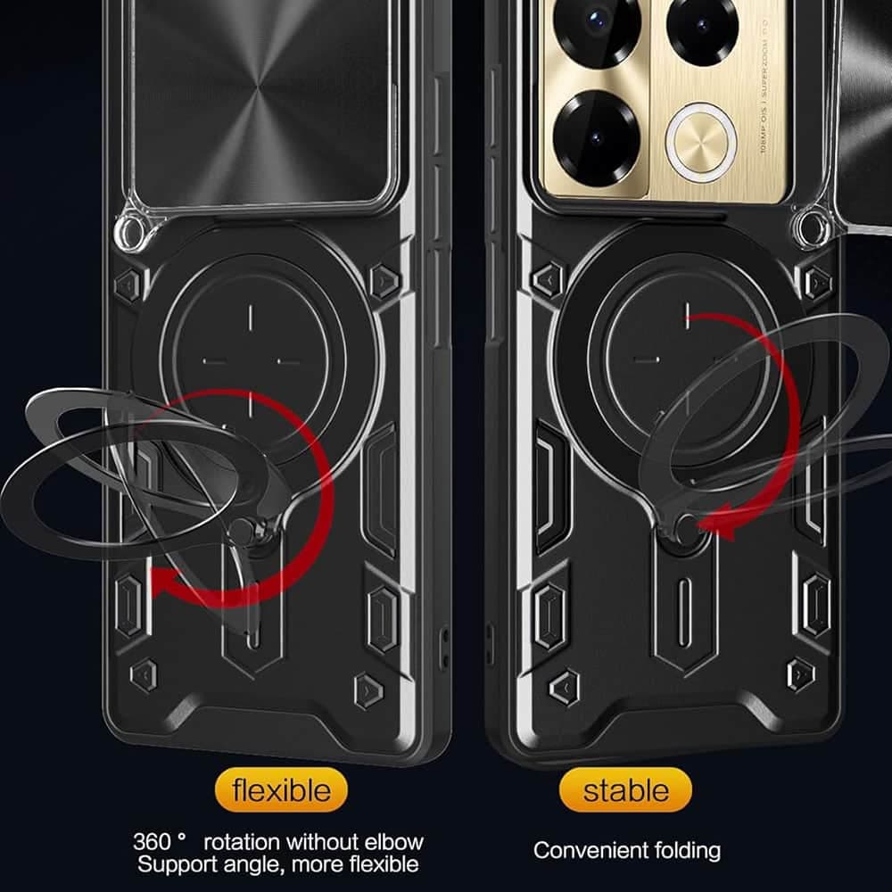 Techsuit CamGuard Pro - θήκη για Infinix Note 40 Pro+ - Μπλε 6