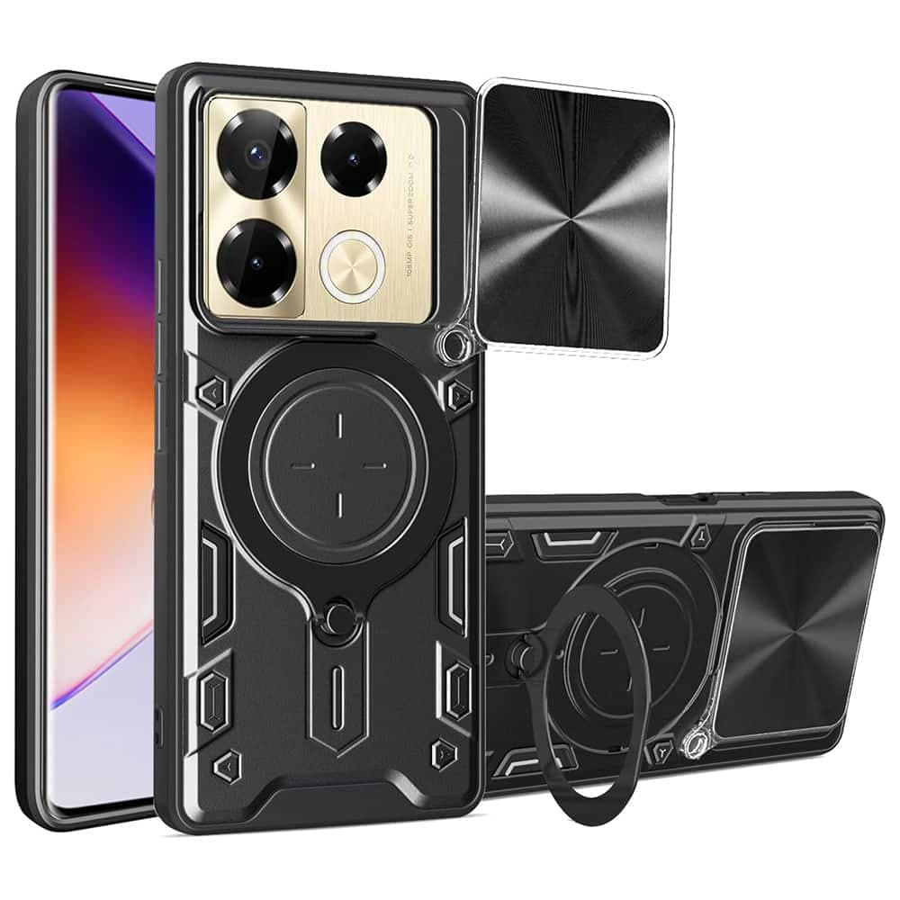 Techsuit CamGuard Pro - θήκη για Infinix Note 40 Pro+ - Μαύρο