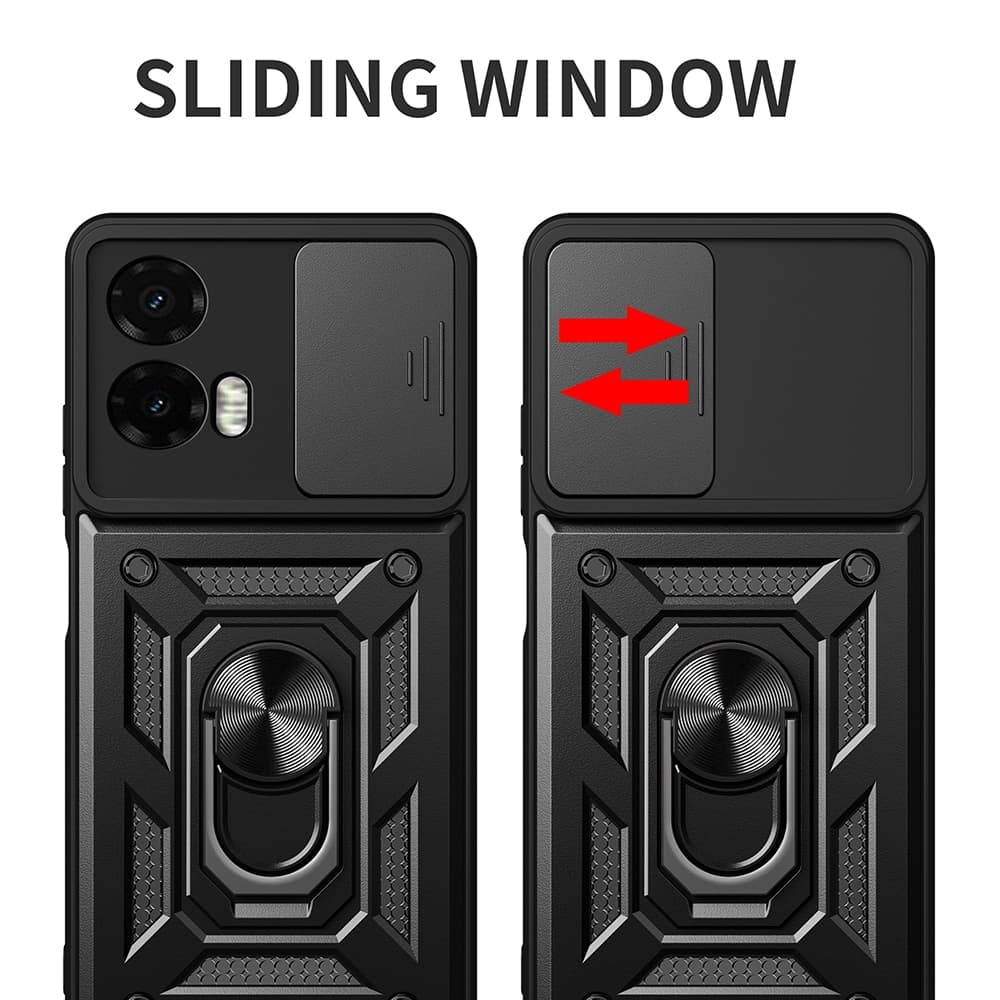 Techsuit CamShield Series - θήκη για Motorola Moto G35 - Μαύρο 3