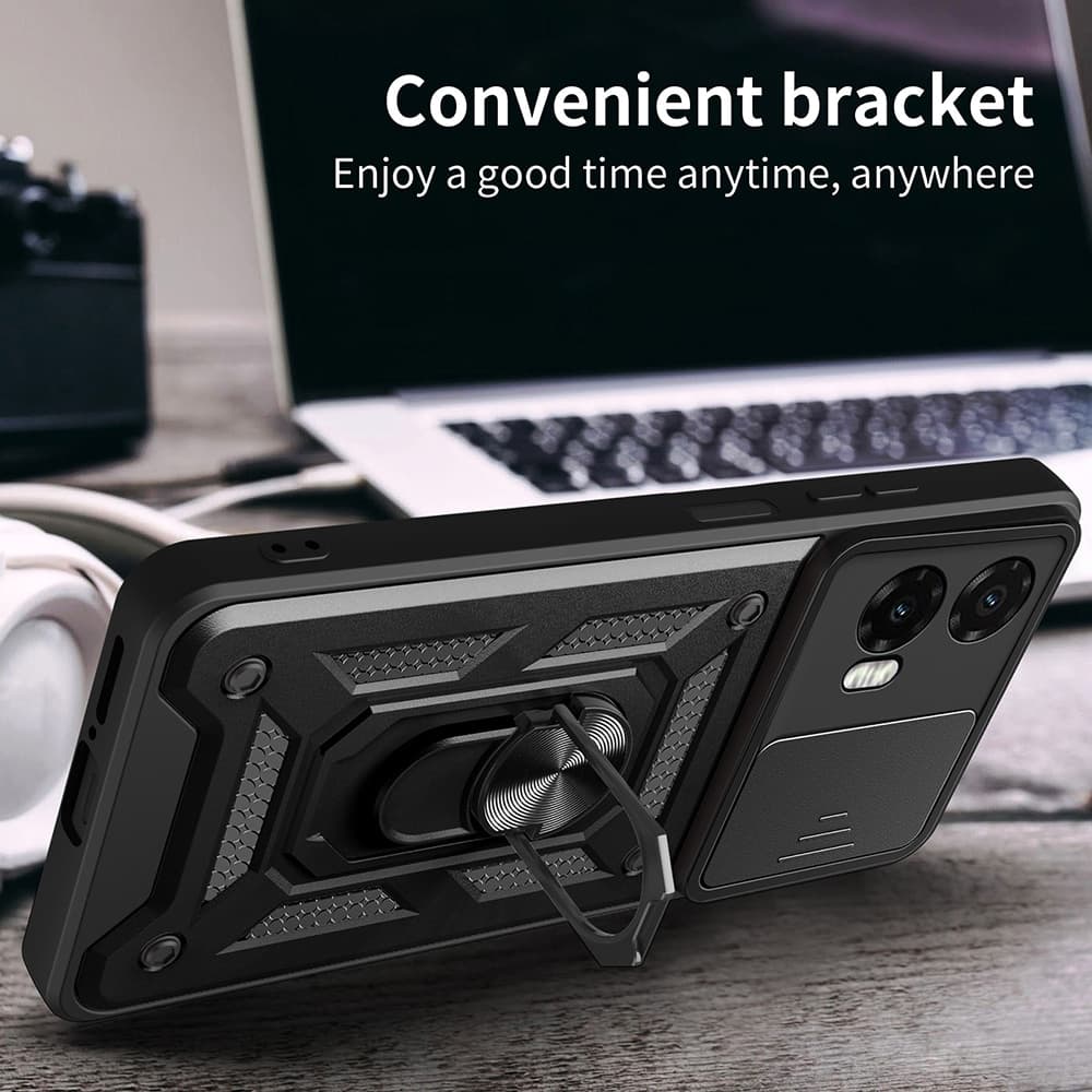 Techsuit CamShield Series - θήκη για Motorola Moto G35 - Μαύρο 6