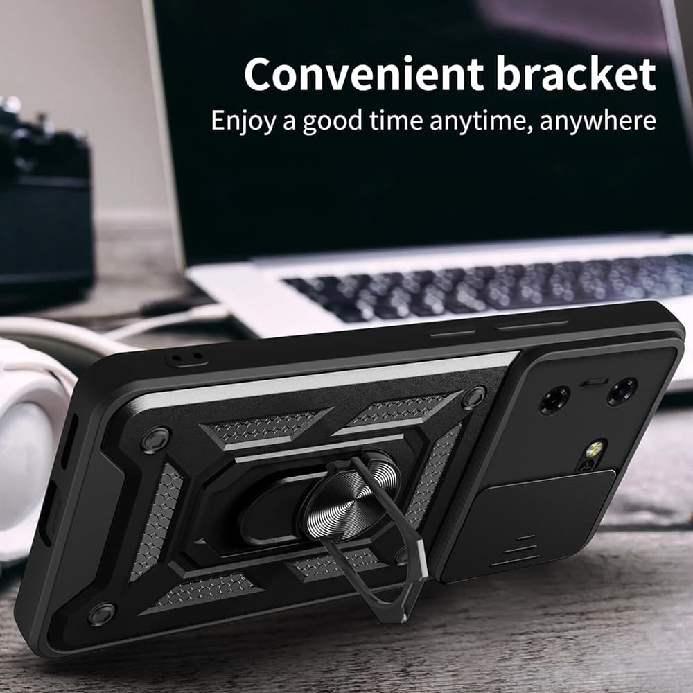 Techsuit CamShield Series - θήκη για Tecno Pova 5 Pro - Μαύρο 6