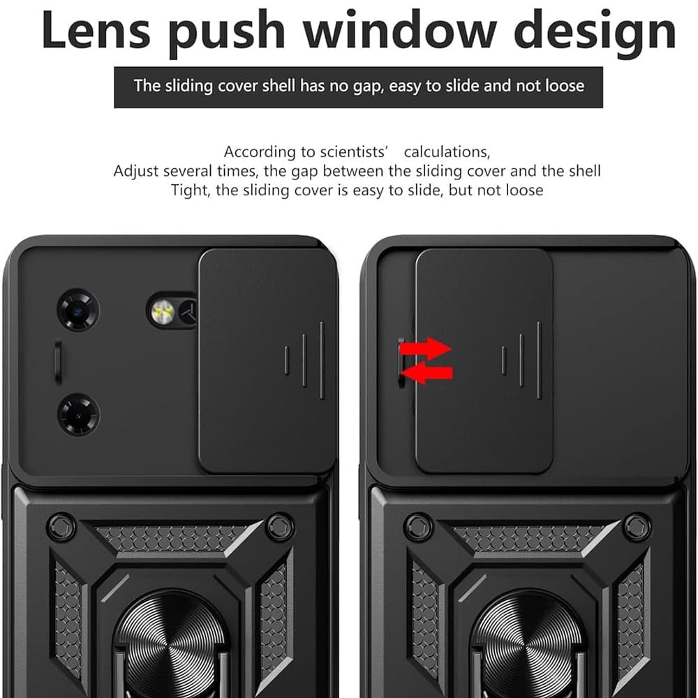 Techsuit CamShield Series - θήκη για Tecno Pova 5 Pro - Μαύρο 3
