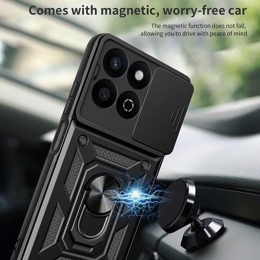Techsuit CamShield Series - θήκη για Honor 200 Smart - Μαύρο 5