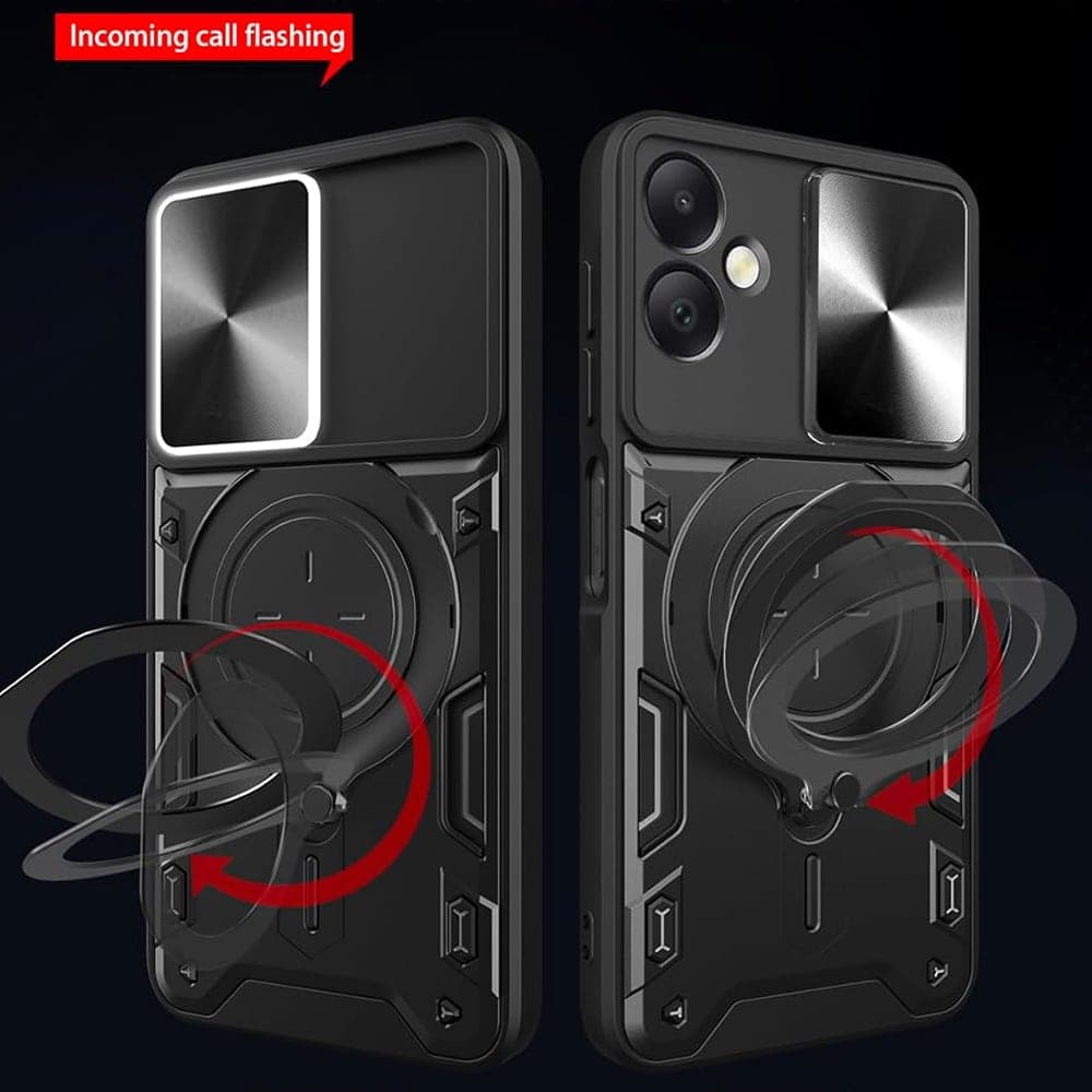 Techsuit CamGuard Pro - θήκη για Honor 200 Smart - Μαύρο 3