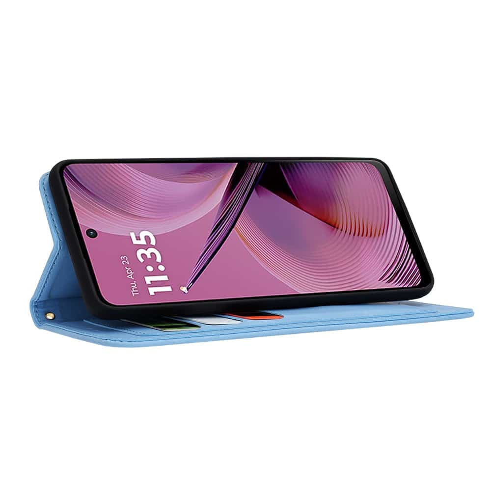 Techsuit FlipCraft - θήκη για Motorola Moto G55 - Μπλε 4