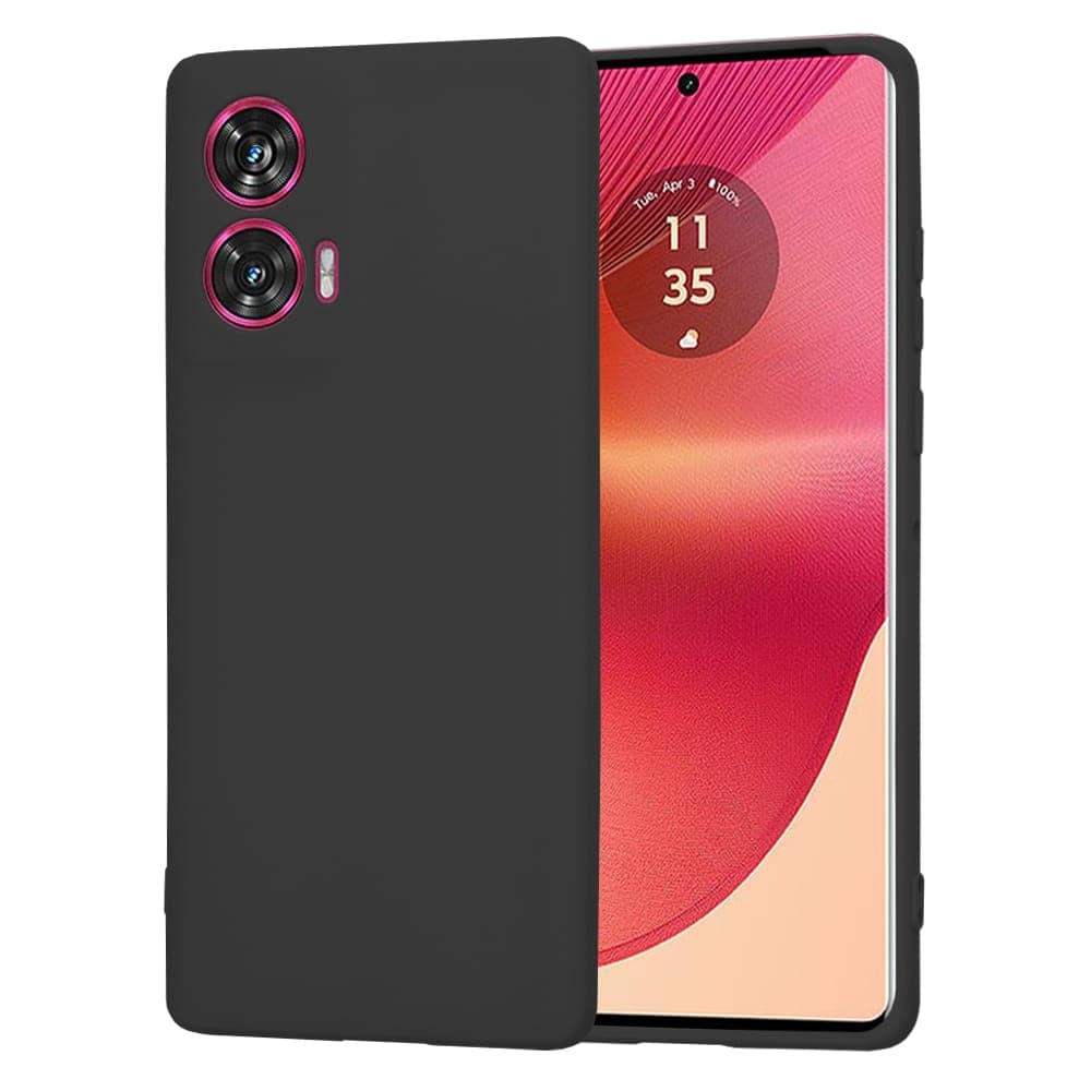 Techsuit SoftFlex - θήκη για Motorola Edge 50 Fusion - Μαύρο