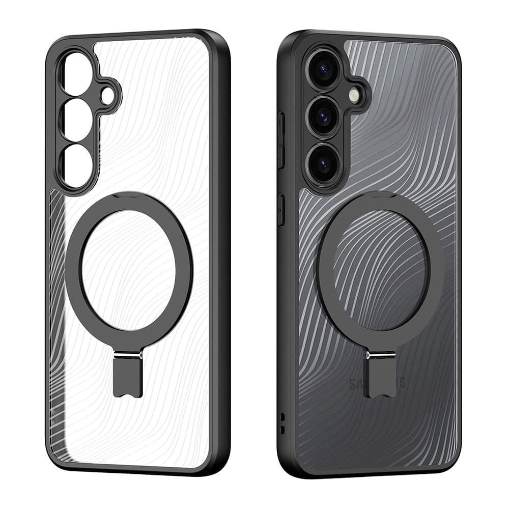 Dux Ducis Aimo MagSafe Magnetic Stand - θήκη για Samsung Galaxy S25 - Μαύρο 2